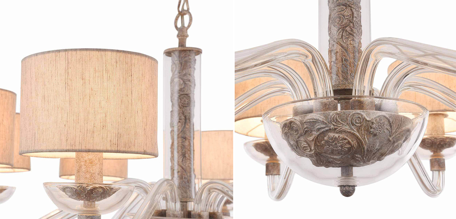 Люстра Sabella Light Chandelier 8 lamp Люстра Sabella Light Chandelier 8 lamp - Loft-Concept в Костроме