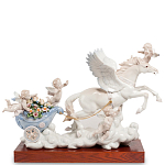 Статуэтка фарфоровая Небесная колесница Charming Statuette варинант исполнения - 1 | Loft Concept в Костроме