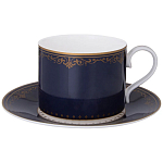 Чайный набор из фарфора синий на 6 персон 12 предметов 300 мл Porcelain Horse Set  варинант исполнения - 1 | Loft Concept в Костроме