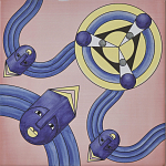 Плитка дизайнерская с узором Дива варинант исполнения - 3 | Loft Concept в Костроме