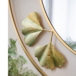 Зеркало настенное в металлическом обрамлении Mirror Golden Portal варинант исполнения - 2 | Loft Concept в Костроме