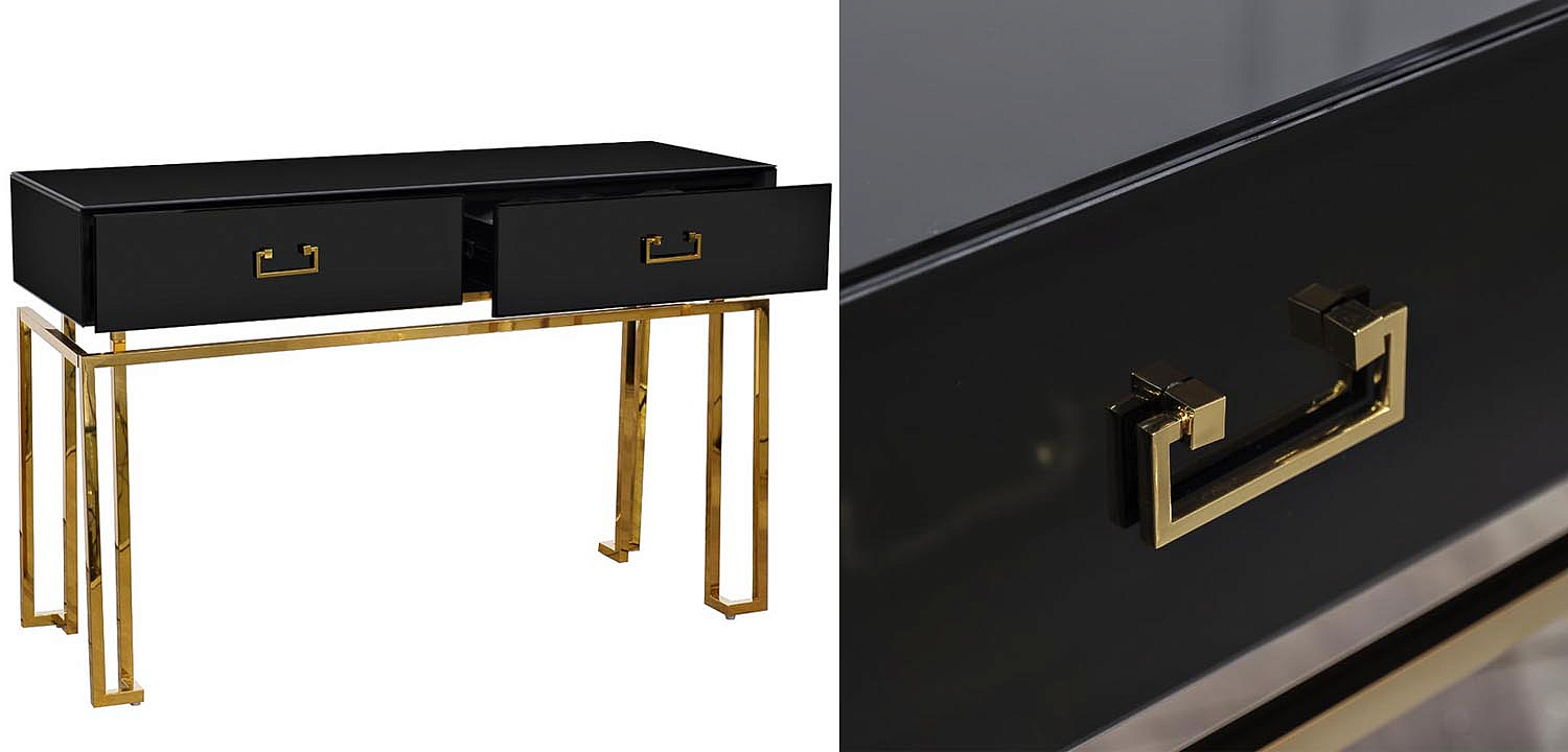 Консоль Magnum Console Black Консоль Magnum Console Black - Loft-Concept в Костроме