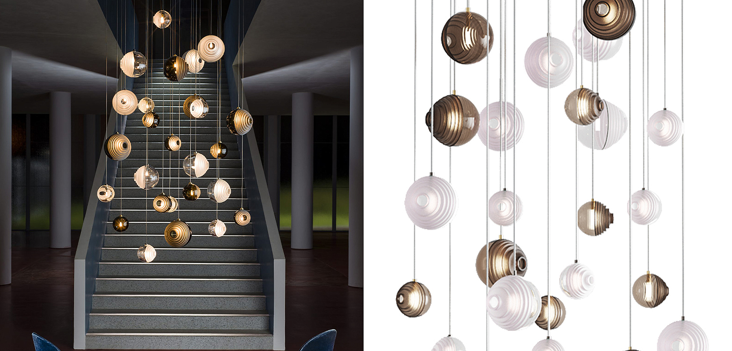 Каскадная Люстра Loft Industry Modern Glass Universe Каскадная Люстра Loft Industry Modern Glass Universe - Loft-Concept в Костроме