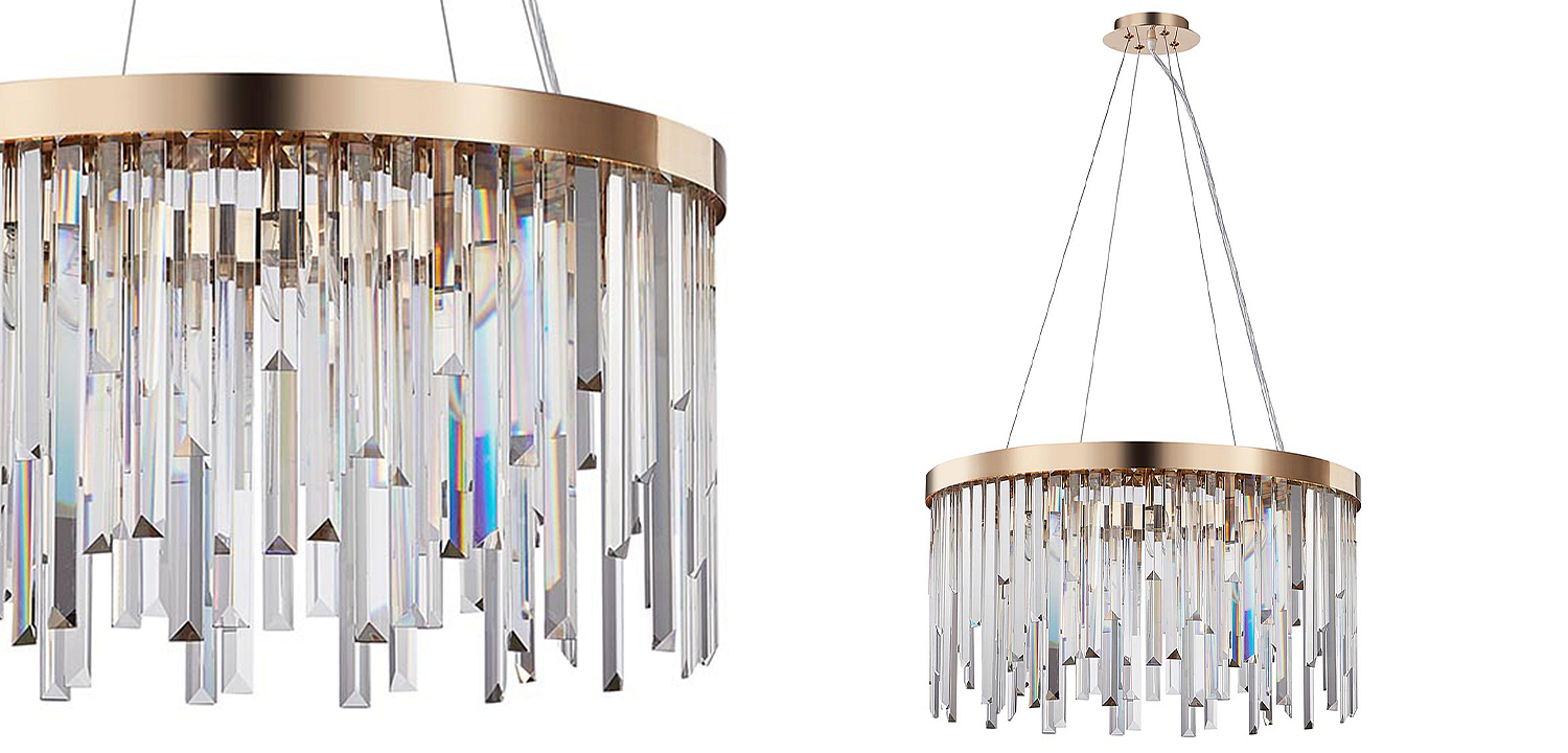 Люстра Bennett Chandelier gold 60 Люстра Bennett Chandelier gold 60 - Loft-Concept в Костроме