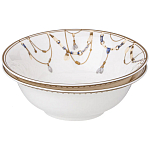 Сервиз обеденный из фарфора с изображением лошадей на 6 персон 23 предмета Porcelain Horse Set варинант исполнения - 4 | Loft Concept в Костроме