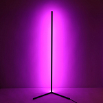 Торшер черного цвета на угловом основании Arteriors варинант исполнения - 3 | Loft Concept в Костроме