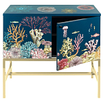 Буфет ручная роспись в морском стиле Cabinet Fondo Marino  варинант исполнения - 3 | Loft Concept в Костроме