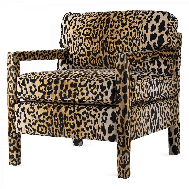 Кресло Leopard Parsons Chair Мульти Кресло Leopard Parsons Chair Мульти в Костроме | Loft Concept
