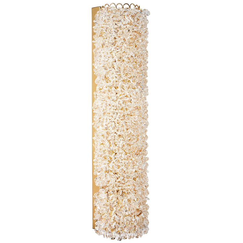 Бра с хрустальным плафоном Amber Crystal Wall Lamp 50 Золотой Прозрачный Янтарный Бра с хрустальным плафоном Amber Crystal Wall Lamp 50 Золотой Прозрачный Янтарный в Костроме | Loft Concept