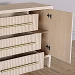 Буфет Primo с тремя ящиками и двумя фасадами Светлый дуб варинант исполнения - 6 | Loft Concept в Костроме