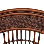 Барный стул из ротанга Eloise коричневый варинант исполнения - 6 | Loft Concept в Костроме