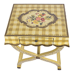 Приставной столик с ящиком в стиле ретро Vintage Rustic Tablecloth варинант исполнения - 4 | Loft Concept в Костроме