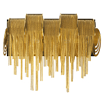 Бра с металлическими дугами и цепочками 33 см Atlantis Chain варинант исполнения - 9 | Loft Concept в Костроме