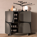 Дизайнерский комод с декоративными элементами на дверках Trilogy варинант исполнения - 1 | Loft Concept в Костроме