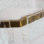 Светодиодная люстра с рельефным стеклом ICE GLASS 70 варинант исполнения - 3 | Loft Concept в Костроме