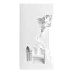 Встраиваемый в стену гипсовый светильник под покраску с эффектом разрушенной стены Antiquity Athena варинант исполнения - 4 | Loft Concept в Костроме