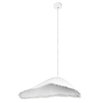 Подвесной светильник с асимметричным волнообразным абажуром и фактурной бахромой по краю Tactile Line варинант исполнения - 4 | Loft Concept в Костроме