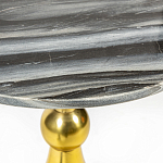 Кофейный столик с мраморной столешницей Sleeve Arabia варинант исполнения - 3 | Loft Concept в Костроме