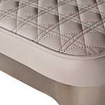 Стул барный светло-серый из экокожи Spectacular High Bar Stool варинант исполнения - 4 | Loft Concept в Костроме