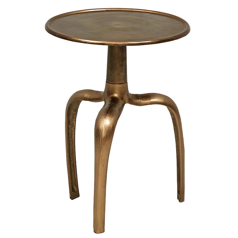 Приставной стол Hercule side table Винтажная латунь Приставной стол Hercule side table Винтажная латунь в Костроме | Loft Concept