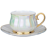 Чайный набор из фарфора на 4 персоны 8 предметов Porcelain Pearl варинант исполнения - 1 | Loft Concept в Костроме