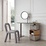 Консоль с зеркалом и  3-мя вращающимися ящиками Eloida варинант исполнения - 2 | Loft Concept в Костроме