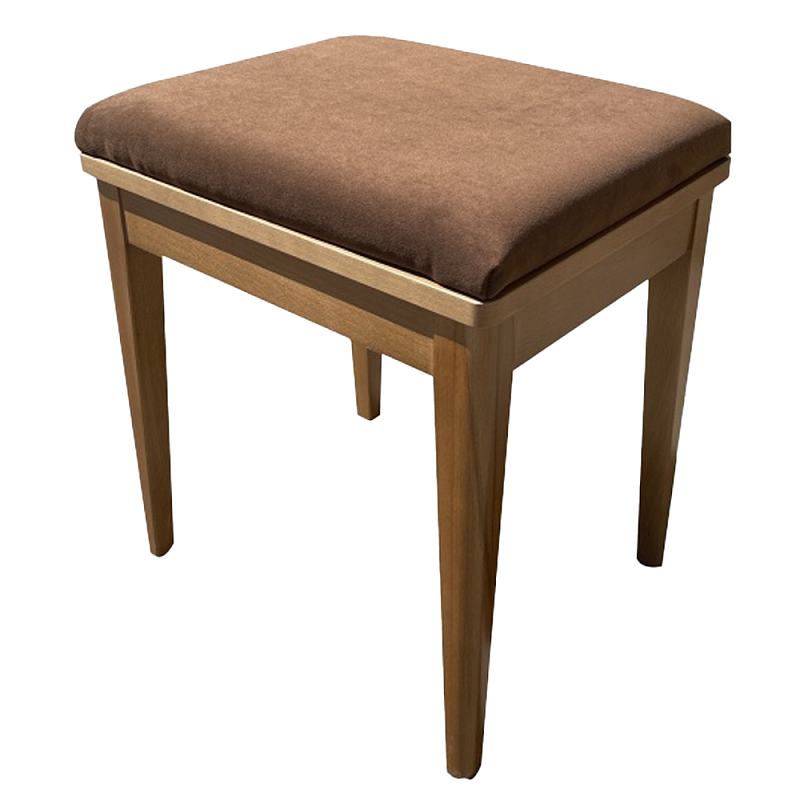 Пуф из массива бука обивка велюр Tasteful Furniture Коричневый Пуф из массива бука обивка велюр Tasteful Furniture Коричневый в Костроме | Loft Concept
