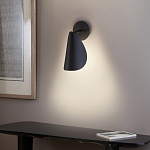 Бра с поворотным плафоном Aracea Black Wall Lamp варинант исполнения - 9 | Loft Concept в Костроме