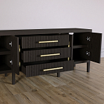 Большая VT-тумба Primo шпон темный орех варинант исполнения - 5 | Loft Concept в Костроме