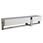 Тумба под телевизор со стеклянным фасадом Modern TumbvTV варинант исполнения - 1 | Loft Concept в Костроме