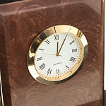 Настольный письменный набор из лемезита и змеевика с часами Royal Accessory варинант исполнения - 4 | Loft Concept в Костроме