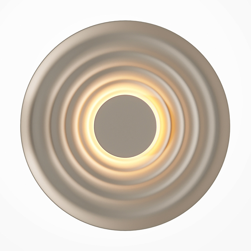 Бра круглое Soft Halo бежевый Бежевый в Костроме | Loft Concept 