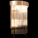 Бра с металлическим основанием и хрустальными трубками Gladia варинант исполнения - 5 | Loft Concept в Костроме