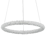 Кольцевая люстра с хрустальным декором Gilbertine Crystal Ring Chandelier варинант исполнения - 3 | Loft Concept в Костроме