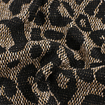 Мебельная ткань Жаккард коричневый животный принт 145 см T2-140 варинант исполнения - 1 | Loft Concept в Костроме