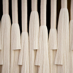 Декор на стену Белые Кисти Wall decor White Tassels варинант исполнения - 1 | Loft Concept в Костроме