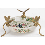 Блюдо фарфоровое Полет стрекоз Jita варинант исполнения - 3 | Loft Concept в Костроме