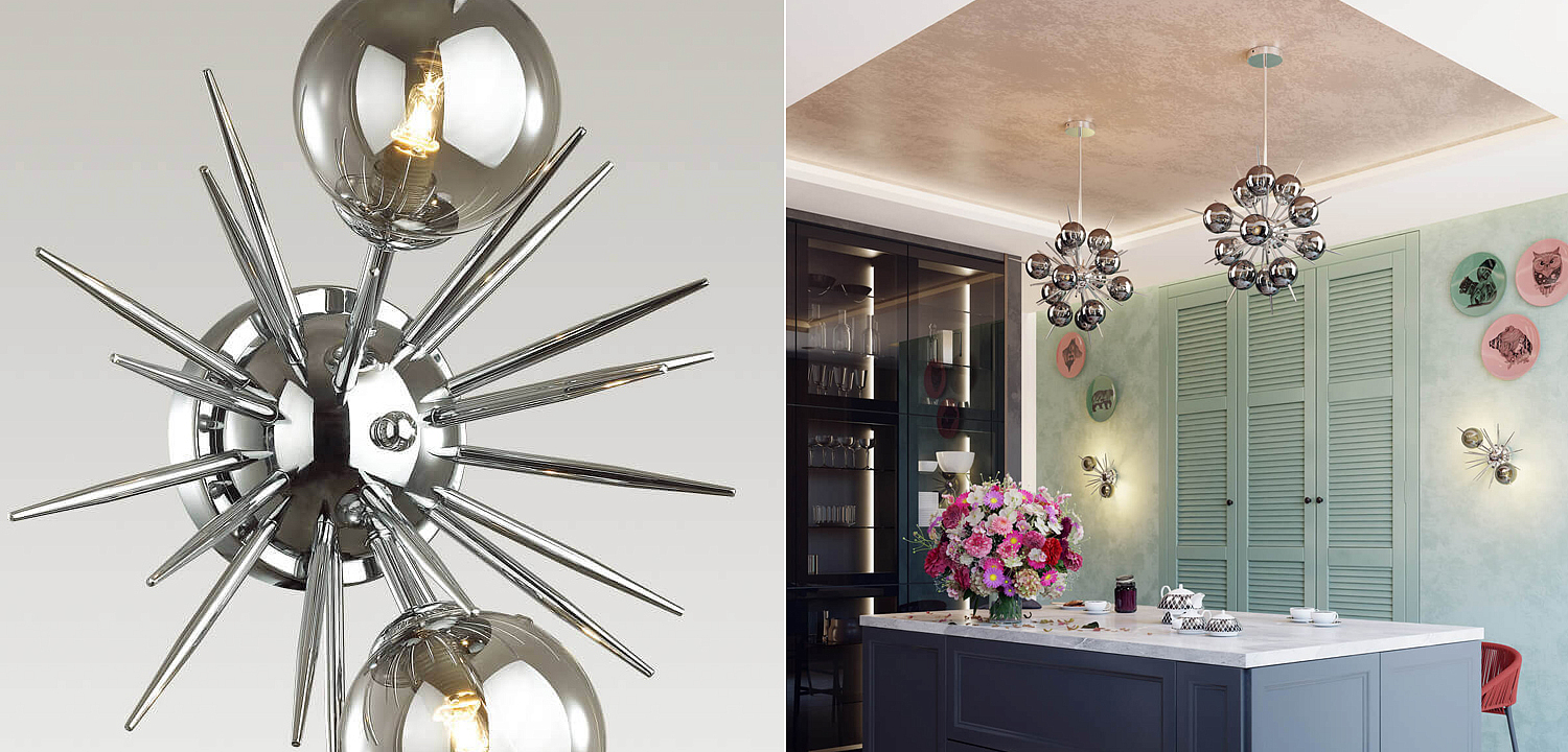 Бра Algot Sputnik Sconce Бра Algot Sputnik Sconce - Loft-Concept в Костроме