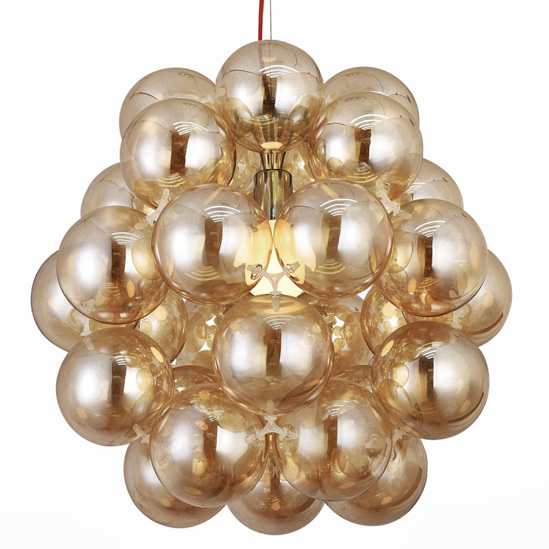 Люстра Molecular Chandelier Amber Янтарь (Amber) Люстра Molecular Chandelier Amber Янтарь (Amber) в Костроме | Loft Concept