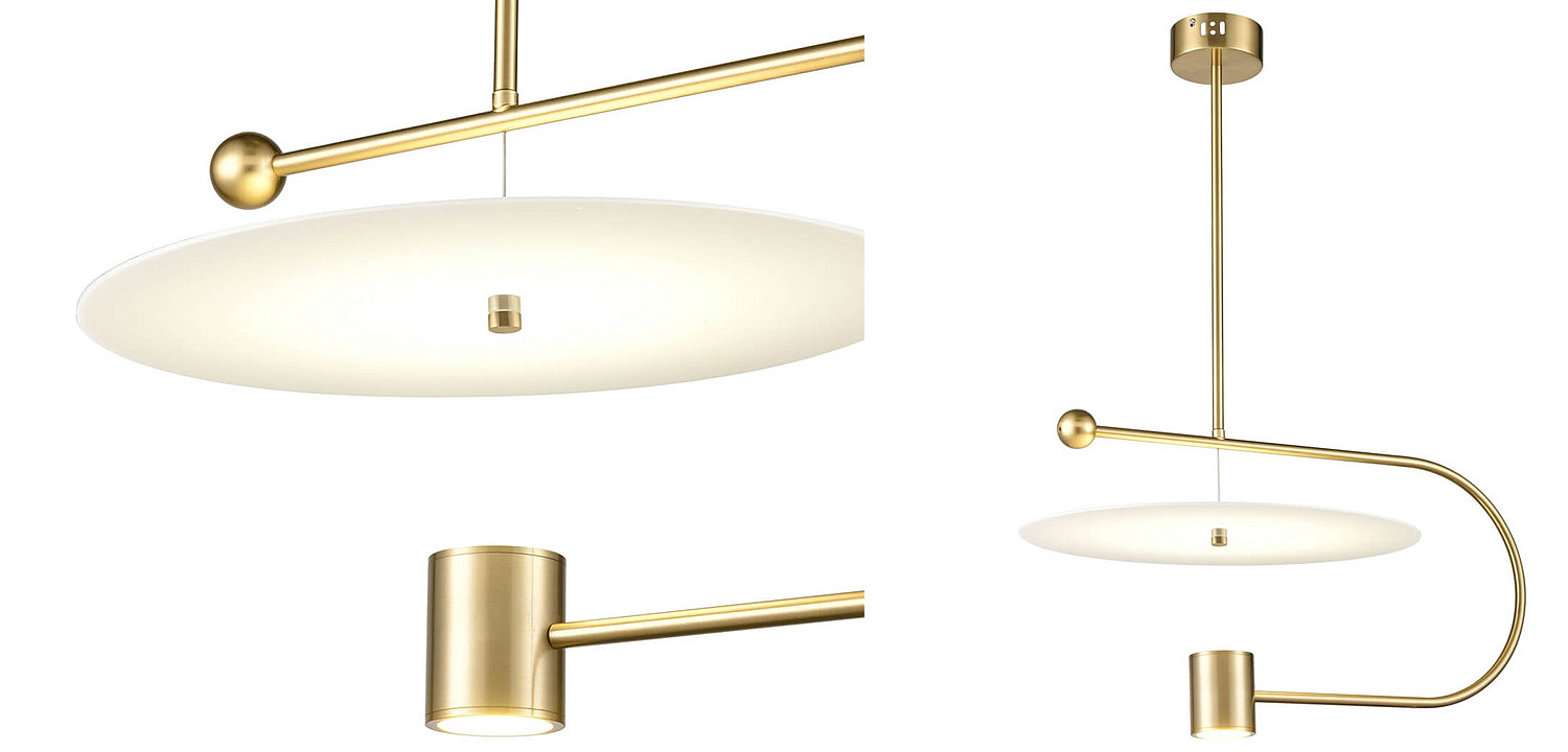 Подвесной светильник Gaspar Half Oval Подвесной светильник Gaspar Half Oval - Loft-Concept в Костроме