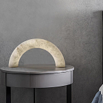 Прикроватная лампа из мрамора в форме дуги Rainbow Light варинант исполнения - 1 | Loft Concept в Костроме