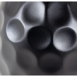 Столик журнальный с круглой деревянной столешницей на черном фактурном основании Bourgeon варинант исполнения - 6 | Loft Concept в Костроме