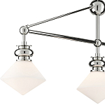 Люстра линейная с ромбовидными плафонами Pointed Diamond Shade варинант исполнения - 1 | Loft Concept в Костроме