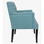 Кресло Addison Chic Armchair blue flax варинант исполнения - 1 | Loft Concept в Костроме