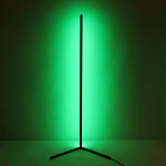 Торшер черного цвета на угловом основании Arteriors варинант исполнения - 6 | Loft Concept в Костроме