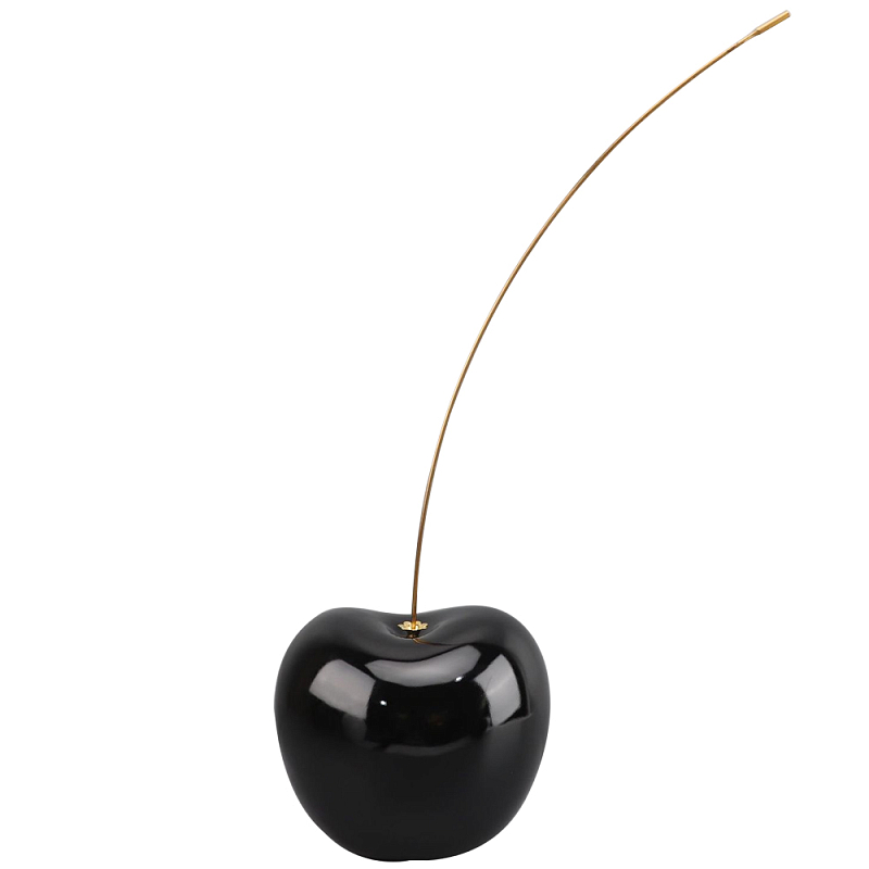 Декоративная статуэтка вишня Cherry Black Statuette Черный Золотой Декоративная статуэтка вишня Cherry Black Statuette Черный Золотой в Костроме | Loft Concept