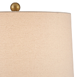 Настольная лампа с фактурным стеклянным корпусом Pommel варинант исполнения - 3 | Loft Concept в Костроме