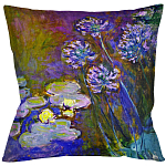 Подушка декоративная Цветы Impressionism in Art варинант исполнения - 1 | Loft Concept в Костроме