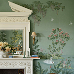 Обои ручная роспись Harpsden blue варинант исполнения - 5 | Loft Concept в Костроме