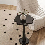 Дизайнерский журнальный стол в виде чёрного цветка Ludox варинант исполнения - 2 | Loft Concept в Костроме